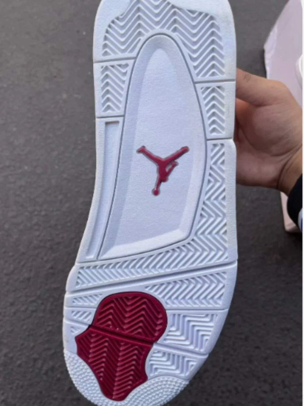 Jordan Air Jordan 4 Retro Red Metallic WhiteUniversity Red